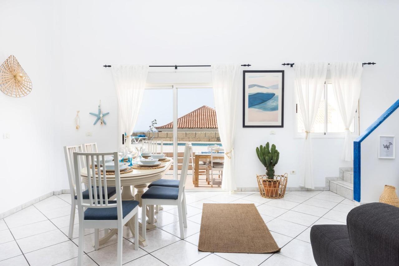 Casa Higo - Private Pool - Ocean View - Bbq - Terrace - Free Wifi - Child & Pet-Friendly - 3 Bedrooms - 6 People Poris de Abona Esterno foto